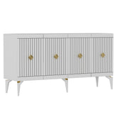Comoda MIDAS, alb, PAL melaminat, 150x40x79 cm
