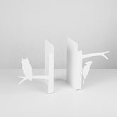 Suport de carti KITAP TUTUCU 6, alb, metal, 44x14x22 cm