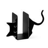 Suport carti KT-CAT, negru, metal 53x14x21 cm