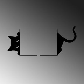 Suport carti KT-CAT, negru, metal 53x14x21 cm