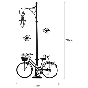 Cuier Hayat, negru, metal, 117x4x221 cm, WSH-022