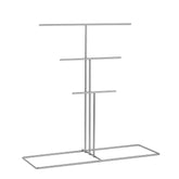 Suport bijuterii TK-006-A, crom, metal, 40x15x41 cm