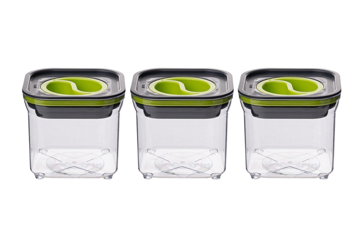 Set 3 recipiente 503HRN1149, plastic, 700 ml