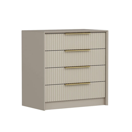 Comoda KALE LUXE 7939, bej, PAL melaminat, 72x45x77 cm