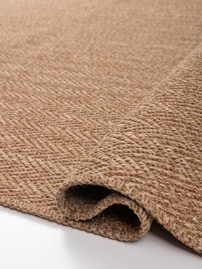 Covor 0503, 60x100 cm, forma dreptunghiulara, iuta, maro