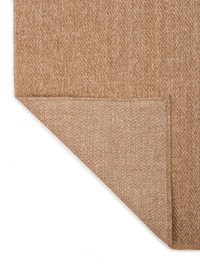 Covor 0503, 60x100 cm, forma dreptunghiulara, iuta, maro