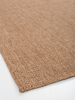Covor 0604, 60x100 cm, forma dreptunghiulara, iuta, maro