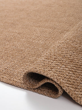 Covor 0604, 60x100 cm, forma dreptunghiulara, iuta, maro