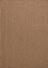 Covor 0604, 60x100 cm, forma dreptunghiulara, iuta, maro