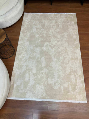 Covor PUNTO BAMBU, 80x150 cm, forma dreptunghiulara, polipropilena, bej/crem