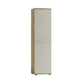 Dulap CANDY1 C1, stejar artisan/casmir, PAL, 49x38x199 cm