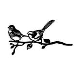 Decoratiune gradina 565TNL1302, negru, metal, 50x26 cm