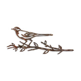 Decoratiune gradina 565TNL1313, maro, metal, 50x20 cm