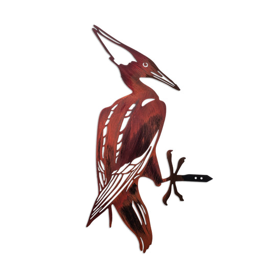 Decoratiune gradina 565TNL1399, maro, metal, 22x40 cm