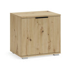 Pantofar CLIF ST-50, stejar artisan, PAL laminat, 50x38x48 cm
