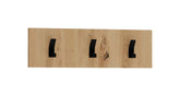 Cuier CLIF W-50, stejar artisan, PAL laminat, 50x15 cm