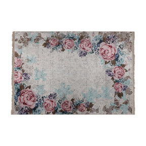 Covor, tesatura de catifea/bumbac, multicolor, 160×230 cm