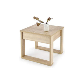 Masuta de cafea NEA KWADRAT, stejar sonoma, PAL furniruit, 60x60x52 cm