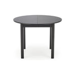 Masa extensibila RINGO, negru, PAL furniruit, 102/142x102x76 cm