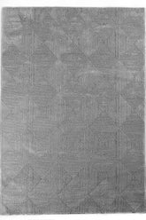 Covor MOTTO, 120x180 cm, forma dreptunghiulara, poliester, gri, 4586