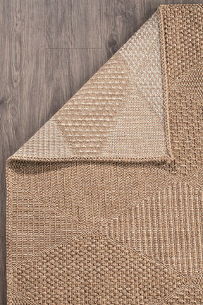 Covor RUSTICANA, 120x180 cm, forma dreptunghiulara, polipropilena, bej, 3102