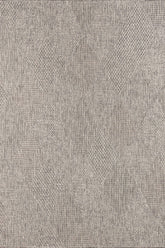 Covor RUSTICANA, 80x150 cm, forma dreptunghiulara, polipropilena, gri, 3104