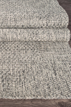 Covor RUSTICANA, 80x150 cm, forma dreptunghiulara, polipropilena, gri, 3104