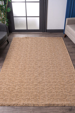 Covor VLORA, 80x150 cm, forma dreptunghiulara, polipropilena, bej, 4762