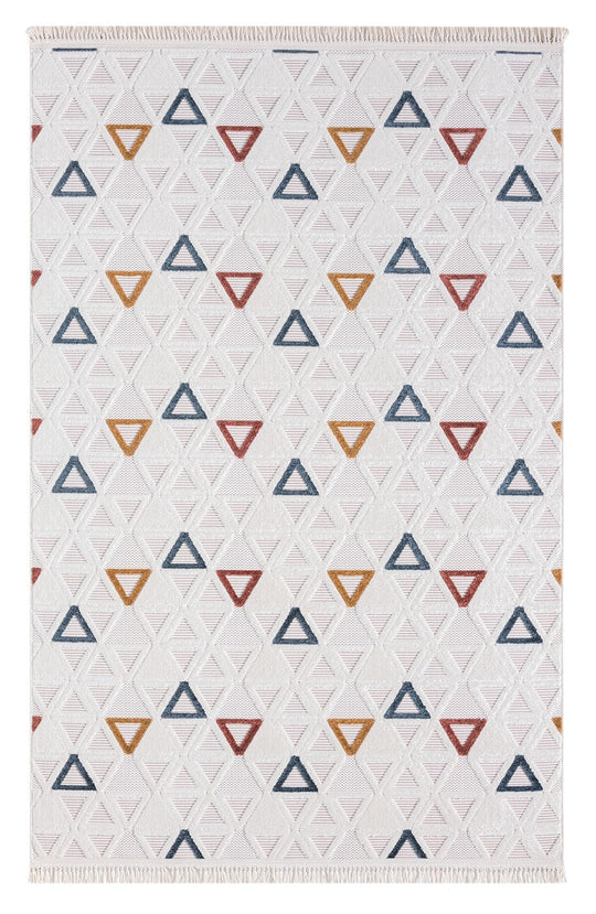 Covor SOSA, 80x150 cm, forma dreptunghiulara, polipropilena, multicolor, 9004