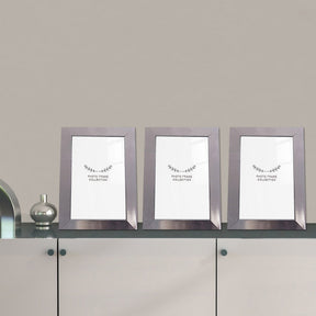 Set 3 rame foto 628DTR1159, crom, plastic, 13x18 cm