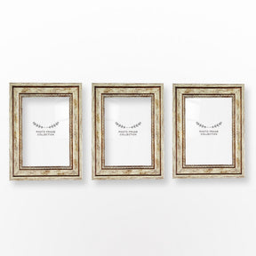 Set 3 rame foto 628DTR1162, bej, plastic, 13x18 cm