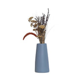 Vaza CONICAL, albastru, ceramica, 10x10x22 cm