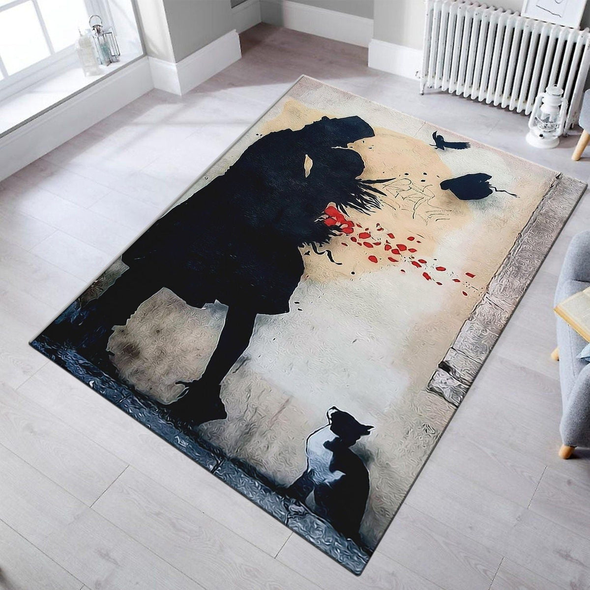 Covor ANTARES, 150x240 cm, forma dreptunghiulara, poliester, multicolor