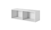 Raft ROCO RO2, alb, PAL laminat, 113x39x38 cm