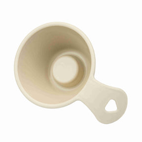 Set 2 boluri SC-272, crem, plastic, 9x15x10 cm