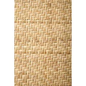 Scaun K502, stejar, ratan natural/lemn masiv, 45x50x89 cm