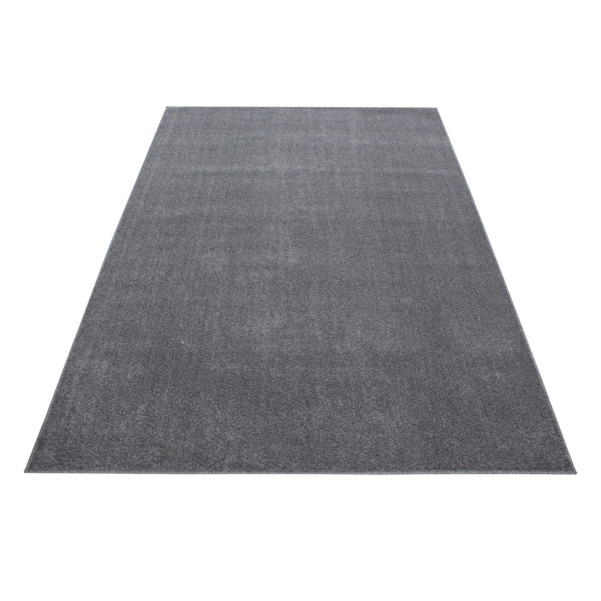 Covor ATA, 80x250 cm, forma dreptunghiulara, polipropilena, gri, 7000