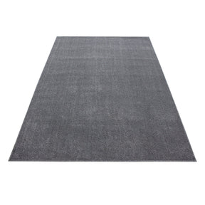 Covor ATA, 80x250 cm, forma dreptunghiulara, polipropilena, gri, 7000