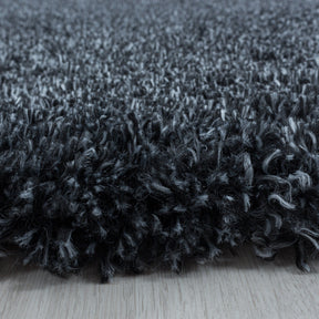 Covor 3500, 60x110 cm, forma dreptunghiulara, poliester, negru