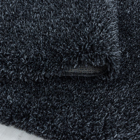 Covor 3500, 60x110 cm, forma dreptunghiulara, poliester, negru
