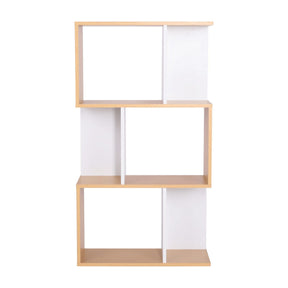 Biblioteca ERDEM NEW TYP 1, lemn pin/alb, 60x24x108 cm