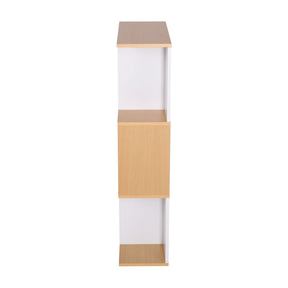 Biblioteca ERDEM NEW TYP 1, lemn pin/alb, 60x24x108 cm