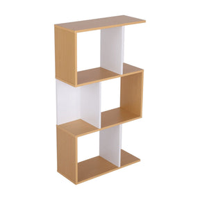 Biblioteca ERDEM NEW TYP 1, lemn pin/alb, 60x24x108 cm