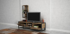 Set comoda TV si raft LOST, nuc deschis, PAL melaminat
