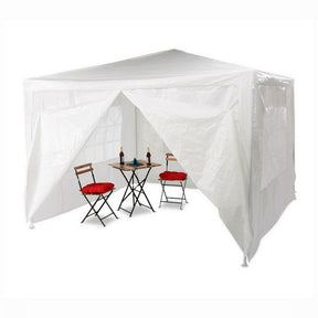 Cort de gradina TEKNO TYP 1, polietilena, alb, 300x300x245 cm