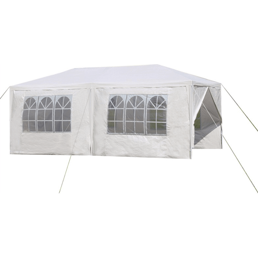 Cort de grădină pentru party, alb, 3x6 m, TEKNO TYP 2