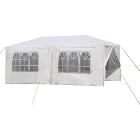 Cort de grădină pentru party, alb, 3x6 m, TEKNO TYP 2