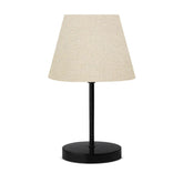 Veioza AYD-2569, bej/negru, PVC/metal, 22x36 cm