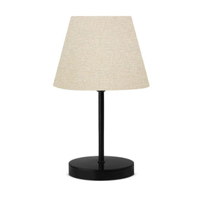 Veioza AYD-2569, bej/negru, PVC/metal, 22x36 cm