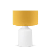 Veioza AYD-2529, galben/alb, PVC/plastic, 24x30 cm